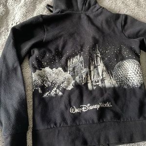 Black and Silver Walt Disney World Hoodie